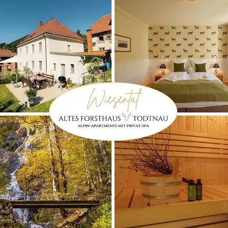 Altes Forsthaus: Wiesental Retreat With Private *